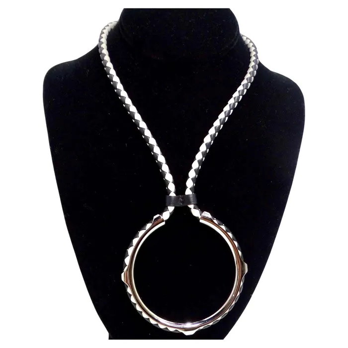 Vintage by Misty Necklaces Hermes Kyoto Leather Necklace