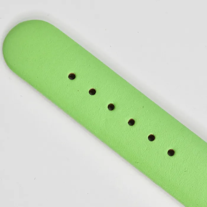 Vintage by Misty Watches Moschino 1980s Green Leather Watch