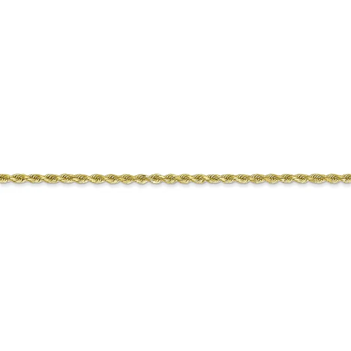 WB Choice Jewelry 10k 175m Diamondcut Rope ChainWBC10K01422 Necklaces WB Choice Jewelry 10k 175m Diamondcut Rope ChainWBC10K01422 Necklaces
