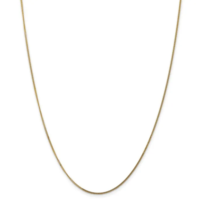 WB Choice Jewelry 14k 13mm Curb Pendant ChainWBCPEN10216 Necklaces