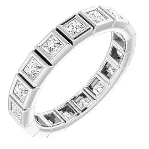WB Choice Jewelry 14K White 78 CTW Diamond Eternity Band 12362460157PSTWBC Rings WB Choice Jewelry 14K White 78 CTW Diamond Eternity Band 12362460157PSTWBC Rings