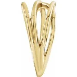 WB Choice Jewelry 14K Yellow 102 mm CrissCross Ring51514102PSTWBC Rings WB Choice Jewelry 14K Yellow 102 mm CrissCross Ring51514102PSTWBC Rings