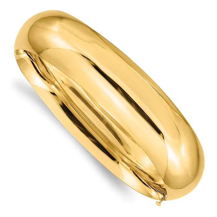 WB Choice Jewelry Bracelets 14k 1116 Oversize High Polished Hinged Bangle BraceletWBCHP1116O WB Choice Jewelry Bracelets 14k 1116 Oversize High Polished Hinged Bangle BraceletWBCHP1116O