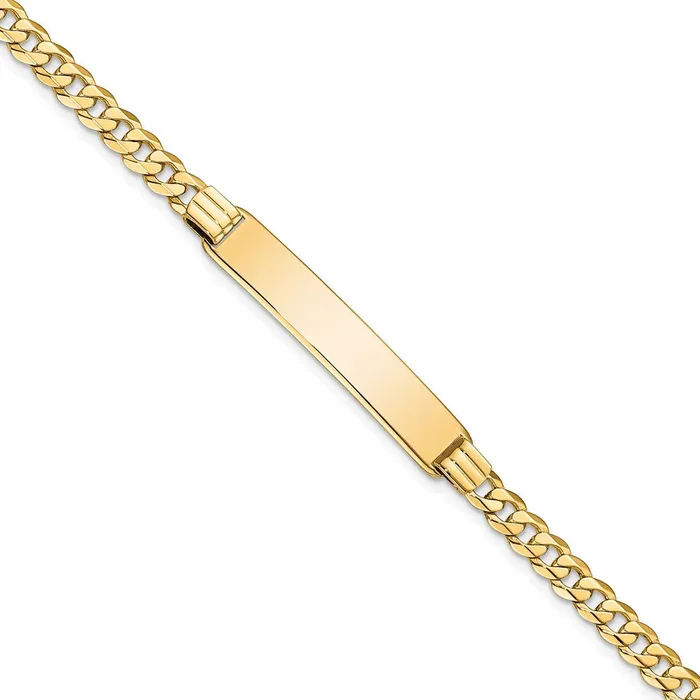 WB Choice Jewelry Bracelets 14K Curb Link ID BraceletWBCLID628