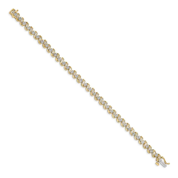 WB Choice Jewelry Bracelets 14k Diamond BraceletWBCBM4646100YA WB Choice Jewelry Bracelets 14k Diamond BraceletWBCBM4646100YA