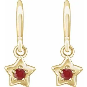 WB Choice Jewelry Earrings 14K Yellow 3 mm Round July Youth Star Birthstone Earrings653420616PSTWBC WB Choice Jewelry Earrings 14K Yellow 3 mm Round July Youth Star Birthstone Earrings653420616PSTWBC