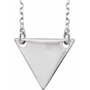 WB Choice Jewelry Necklaces 14K White Geometric 18 Necklace86560105PSTWBC WB Choice Jewelry Necklaces 14K White Geometric 18 Necklace86560105PSTWBC