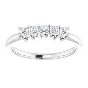 WB Choice Jewelry Rings 14K White 225x225 mm Square 13 CTW Diamond Anniversary Band123844728PSTWBC WB Choice Jewelry Rings 14K White 225x225 mm Square 13 CTW Diamond Anniversary Band123844728PSTWBC