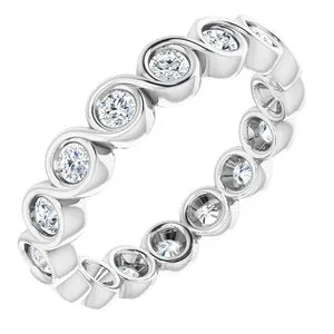 WB Choice Jewelry Rings 14K White 34 CTW Diamond Eternity Band 12359560097PSTWBC WB Choice Jewelry Rings 14K White 34 CTW Diamond Eternity Band 12359560097PSTWBC