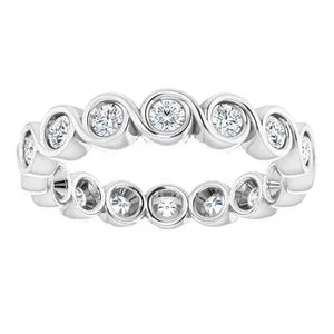 WB Choice Jewelry Rings 14K White 34 CTW Diamond Eternity Band 12359560097PSTWBC WB Choice Jewelry Rings 14K White 34 CTW Diamond Eternity Band 12359560097PSTWBC