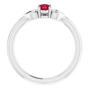 WB Choice Jewelry Rings Platinum Chatham LabCreated Ruby Youth Heart Ring 71987657PSTWBC WB Choice Jewelry Rings Platinum Chatham LabCreated Ruby Youth Heart Ring 71987657PSTWBC