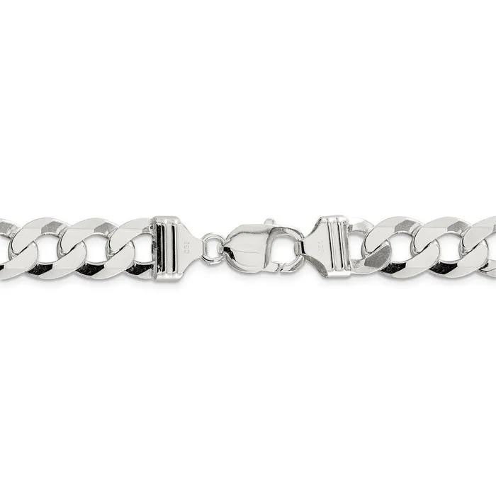 WB Choice Jewelry Rings Sterling Silver 1175mm Flat Curb ChainWBCQLB30020 WB Choice Jewelry Rings Sterling Silver 1175mm Flat Curb ChainWBCQLB30020