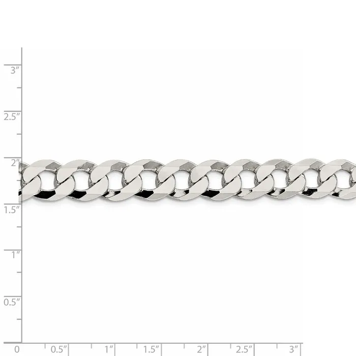 WB Choice Jewelry Rings Sterling Silver 1175mm Flat Curb ChainWBCQLB30020 WB Choice Jewelry Rings Sterling Silver 1175mm Flat Curb ChainWBCQLB30020