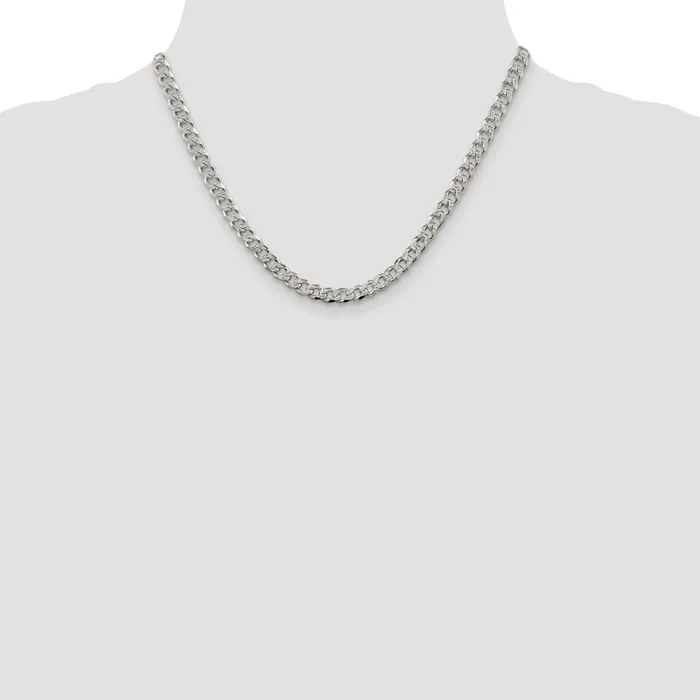 WB Choice Jewelry Rings Sterling Silver 55mm Pav Curb ChainWBCQCF15018 WB Choice Jewelry Rings Sterling Silver 55mm Pav Curb ChainWBCQCF15018