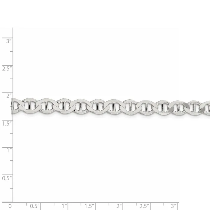 WB Choice Jewelry Rings Sterling Silver 71mm Flat Anchor ChainWBCQLFA15026 WB Choice Jewelry Rings Sterling Silver 71mm Flat Anchor ChainWBCQLFA15026