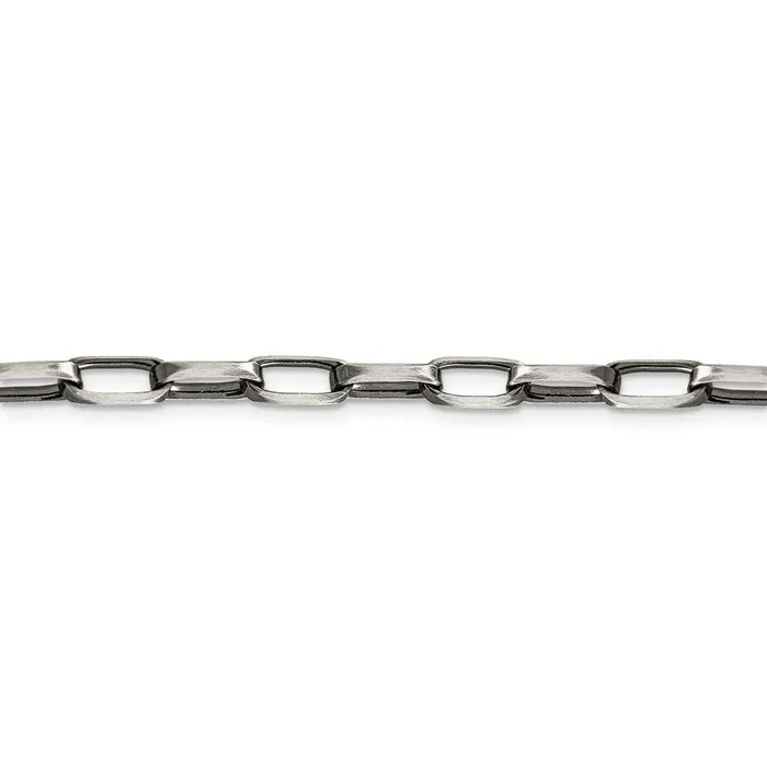 WB Choice Jewelry Rings Sterling Silver Antiqued 48mm Elongated Open Link ChainWBCQFC13926 WB Choice Jewelry Rings Sterling Silver Antiqued 48mm Elongated Open Link ChainWBCQFC13926
