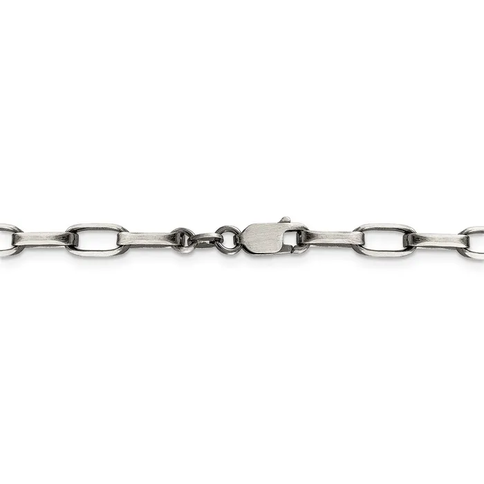 WB Choice Jewelry Rings Sterling Silver Antiqued 48mm Elongated Open Link ChainWBCQFC13926 WB Choice Jewelry Rings Sterling Silver Antiqued 48mm Elongated Open Link ChainWBCQFC13926