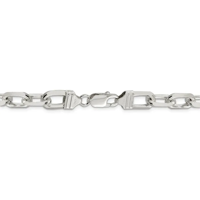 WB Choice Jewelry Sterling Silver 9mm Diamondcut Long Link Cable ChainWBCQAR25020 Rings WB Choice Jewelry Sterling Silver 9mm Diamondcut Long Link Cable ChainWBCQAR25020 Rings