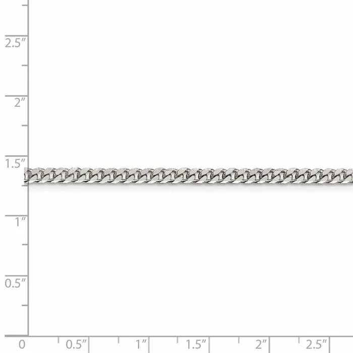 WB Choice Jewelry Sterling Silver Polished 315mm Curb ChainWBCQFC14628 Rings WB Choice Jewelry Sterling Silver Polished 315mm Curb ChainWBCQFC14628 Rings