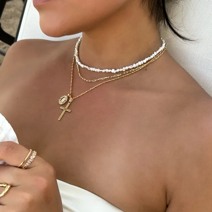 Amalfi Coast Pearl Necklace TBJ Necklaces