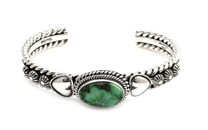 Bracelets Artie Yellowhorse Sonoran Gold Turquoise Cuff Bracelet