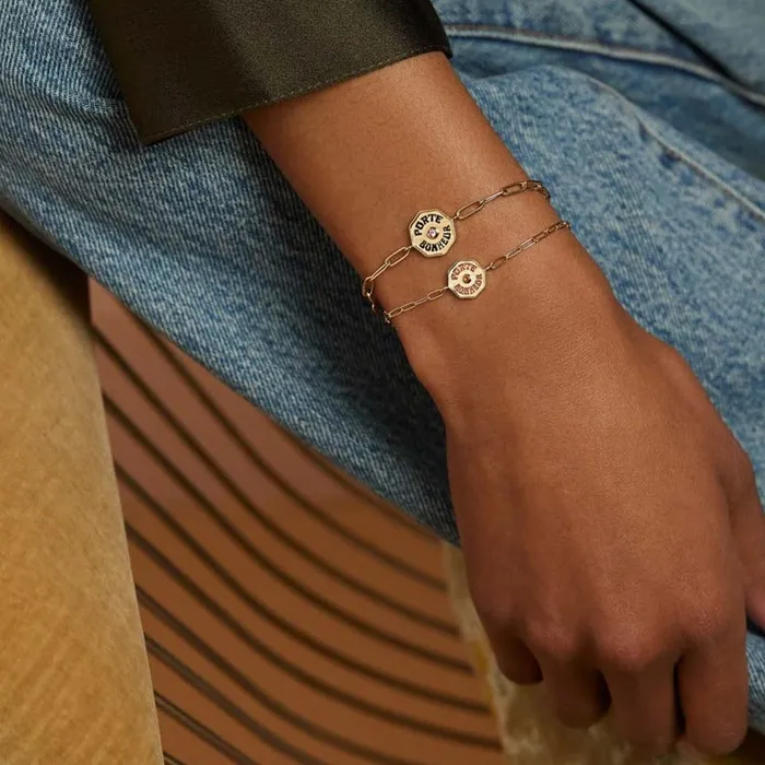 Bracelets Marlo Laz Wee PB Bracelet Aquamarine