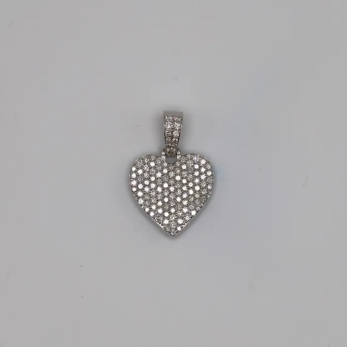 Diamond Heart Pendant imakegrillzcom Necklaces
