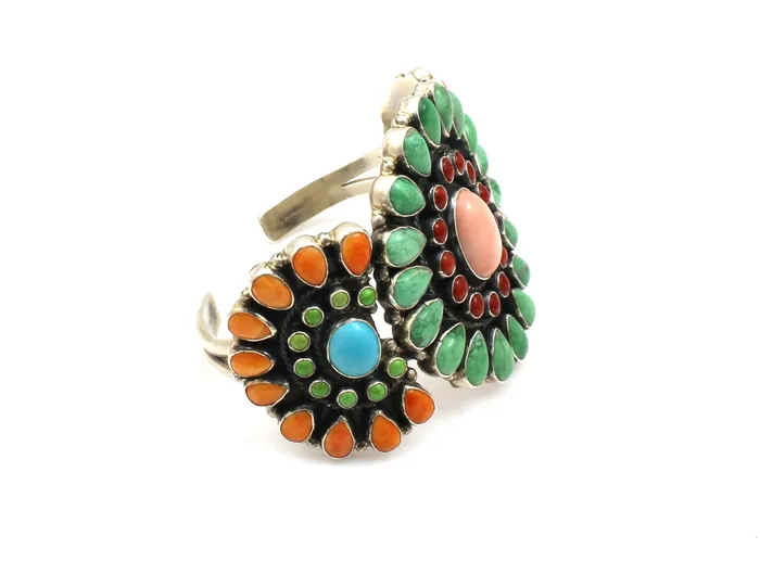 Don Lucas Bracelets Cluster Multistone Cuff Bracelet Don Lucas Bracelets Cluster Multistone Cuff Bracelet