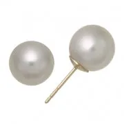 Earrings 14ky 555mm Akoya Pearl Stud Earrings Shogun Pearl