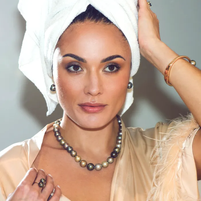 Earrings misha hawaii Leia II Pearl Strand Earrings misha hawaii Leia II Pearl Strand