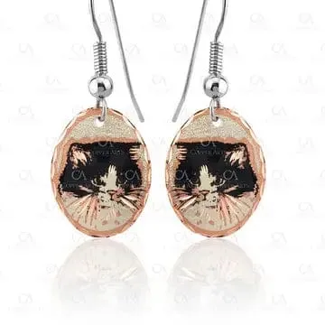 FAIRE Copper Arts Earrings Handmade Copper Earrings