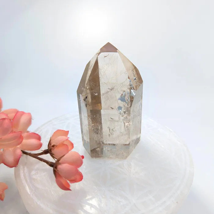 Gold Rutilated 28 Quartz Generator LV7760 Bliss Crystals PreStyled Sets