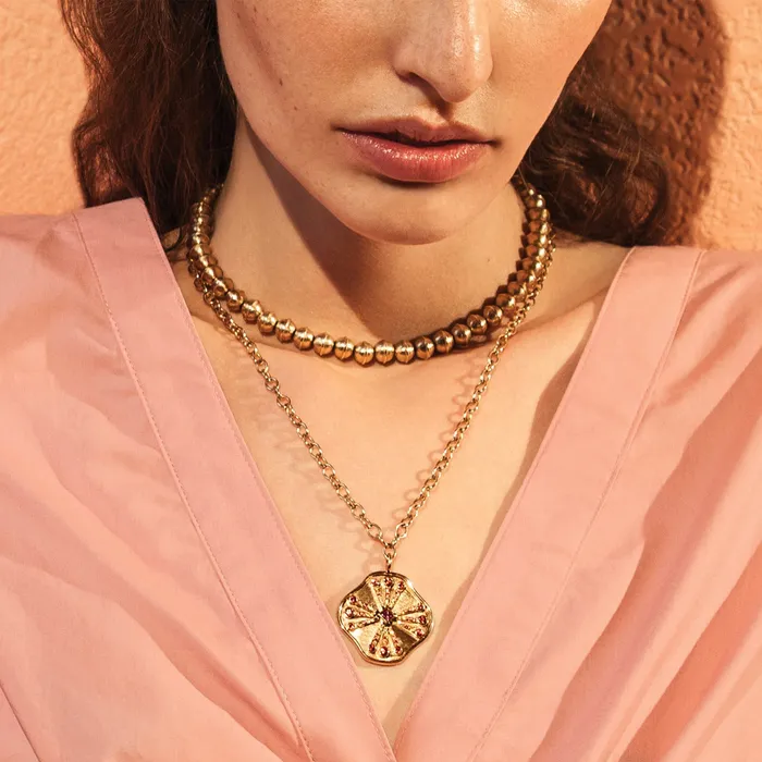 Guiding Light Necklace Orange Sapphire Marlo Laz Necklaces Guiding Light Necklace Orange Sapphire Marlo Laz Necklaces