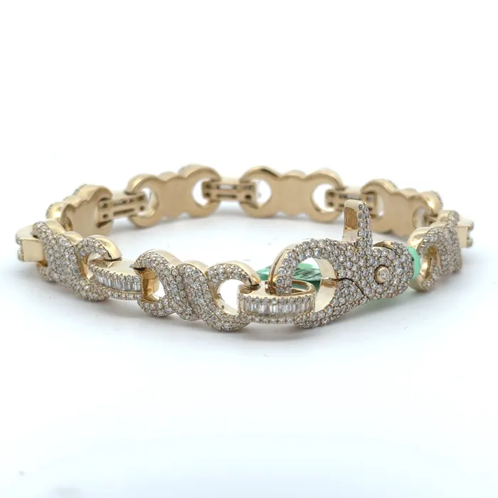imakegrillzcom Diamond Infinity Bracelet Bracelets