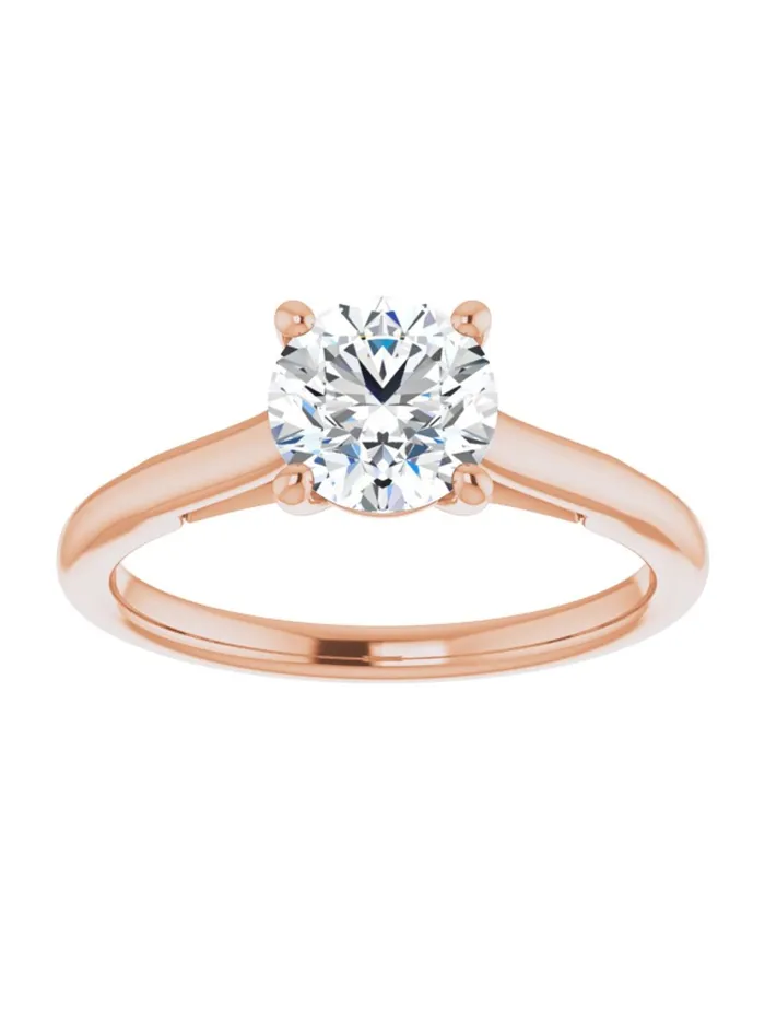 Infinity Symbol Solitaire Engagement Ring acredo USA Rings