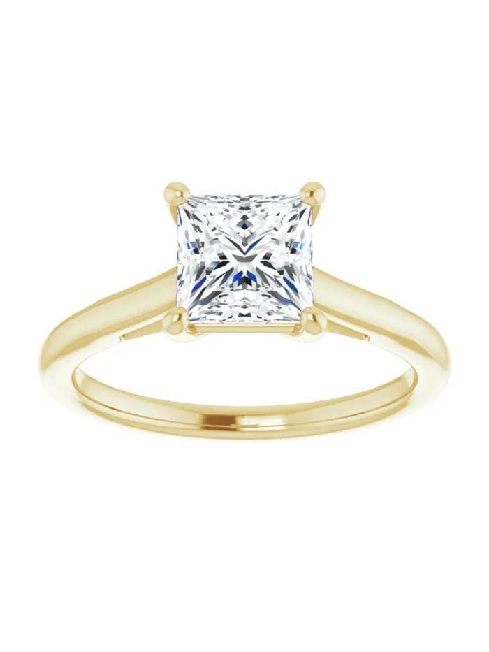 Infinity Symbol Solitaire Engagement Ring acredo USA Rings