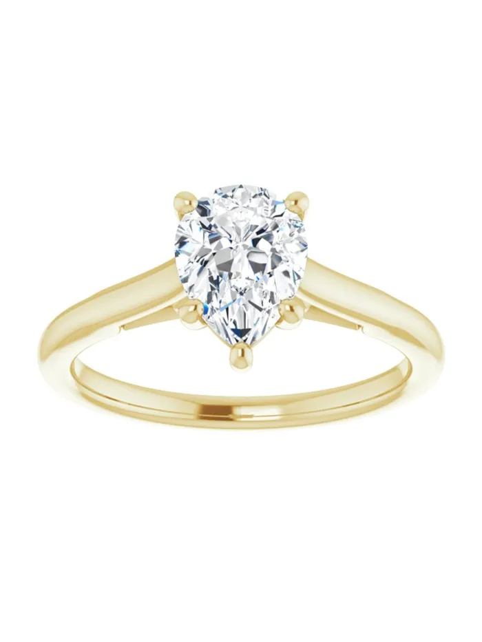 Infinity Symbol Solitaire Engagement Ring acredo USA Rings