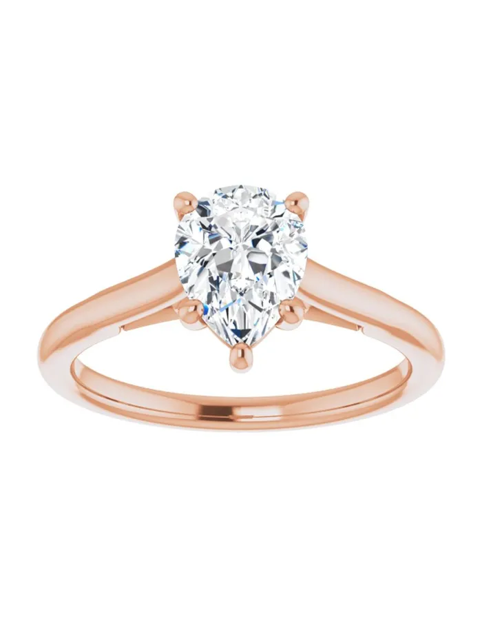 Infinity Symbol Solitaire Engagement Ring acredo USA Rings