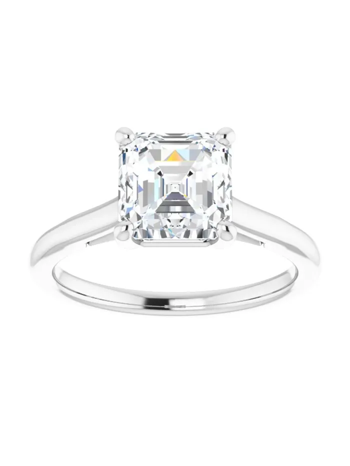 Infinity Symbol Solitaire Engagement Ring acredo USA Rings