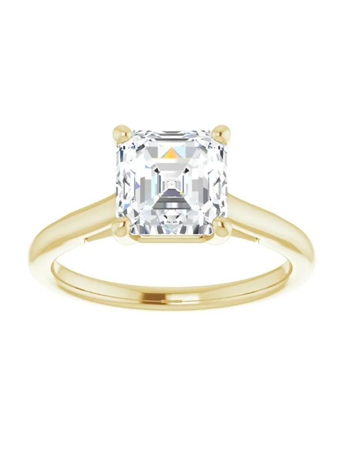 Infinity Symbol Solitaire Engagement Ring acredo USA Rings