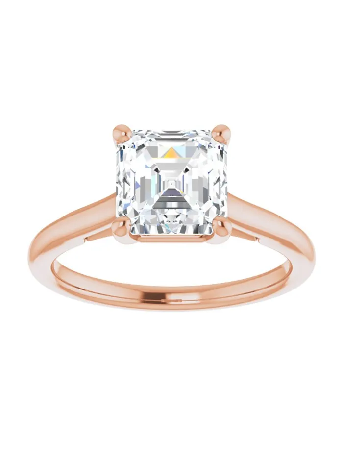 Infinity Symbol Solitaire Engagement Ring acredo USA Rings