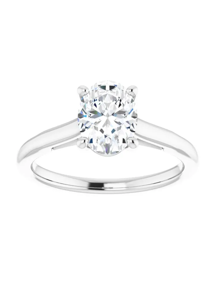 Infinity Symbol Solitaire Engagement Ring acredo USA Rings