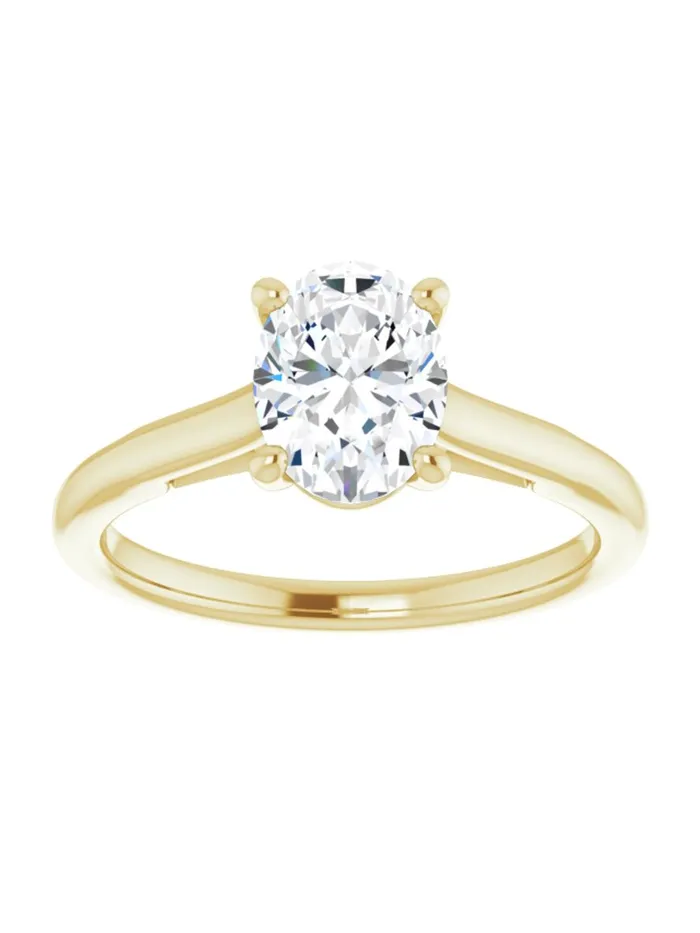 Infinity Symbol Solitaire Engagement Ring acredo USA Rings