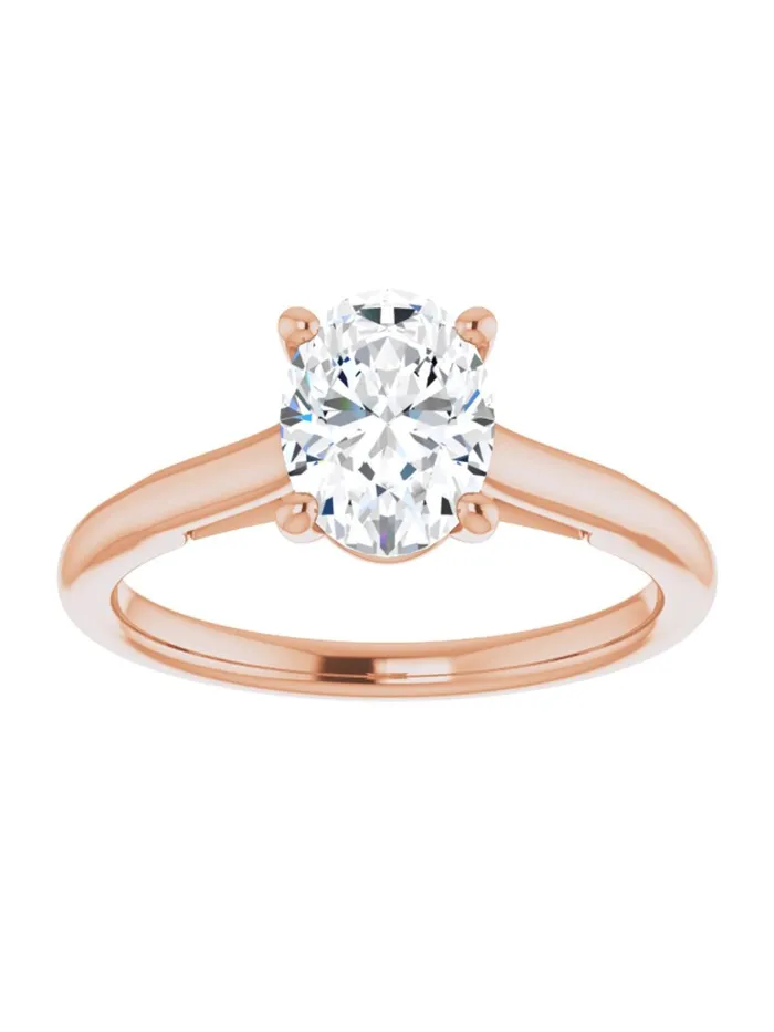 Infinity Symbol Solitaire Engagement Ring acredo USA Rings