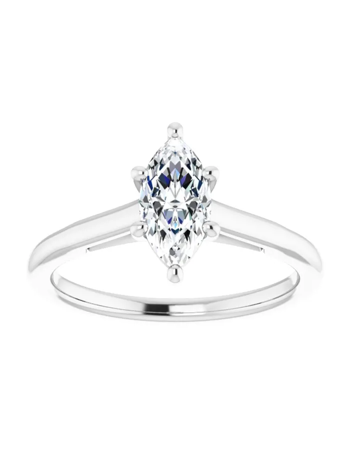 Infinity Symbol Solitaire Engagement Ring acredo USA Rings