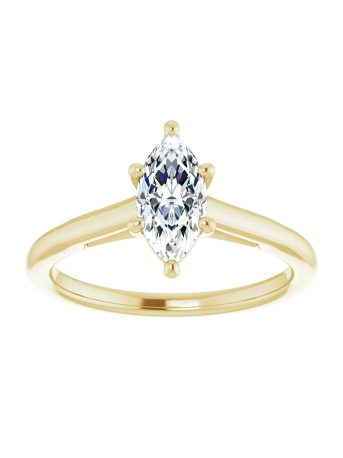 Infinity Symbol Solitaire Engagement Ring acredo USA Rings