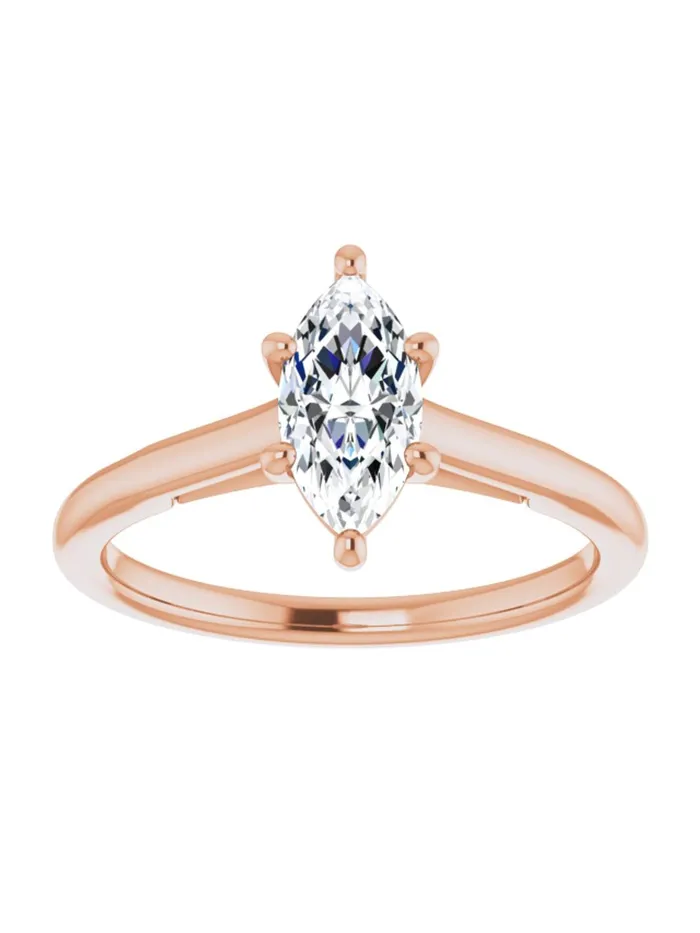 Infinity Symbol Solitaire Engagement Ring acredo USA Rings