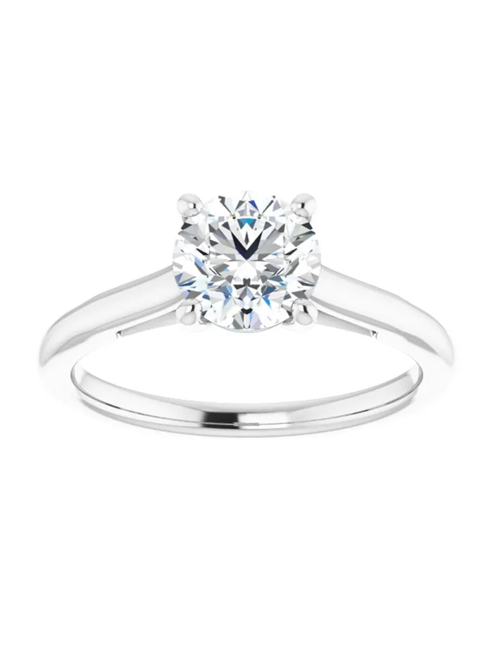Infinity Symbol Solitaire Engagement Ring acredo USA Rings