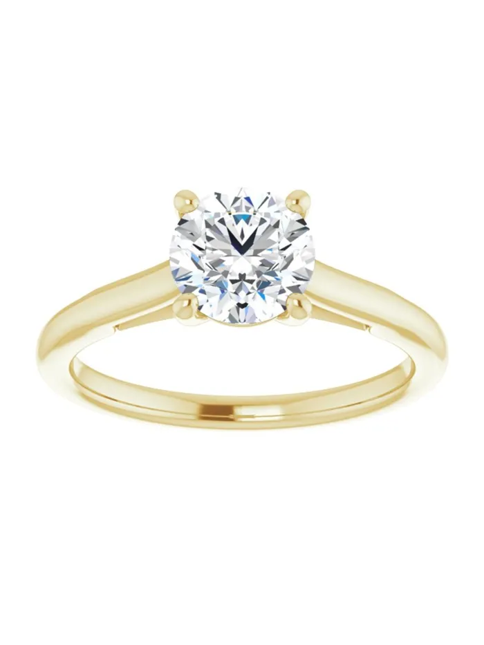 Infinity Symbol Solitaire Engagement Ring acredo USA Rings