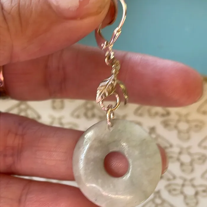 Jade Drop Earrings Sterling Silver Vintage Vintage Paris Jewelry Earrings Jade Drop Earrings Sterling Silver Vintage Vintage Paris Jewelry Earrings